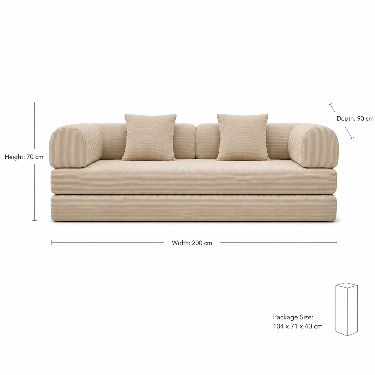 Snuggle 83"