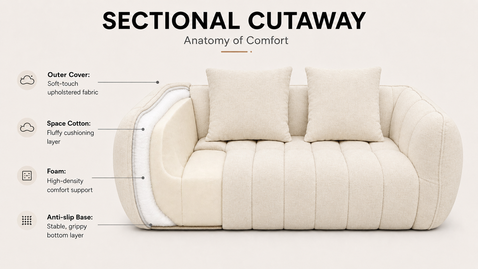 Pumpkin Loveseat
