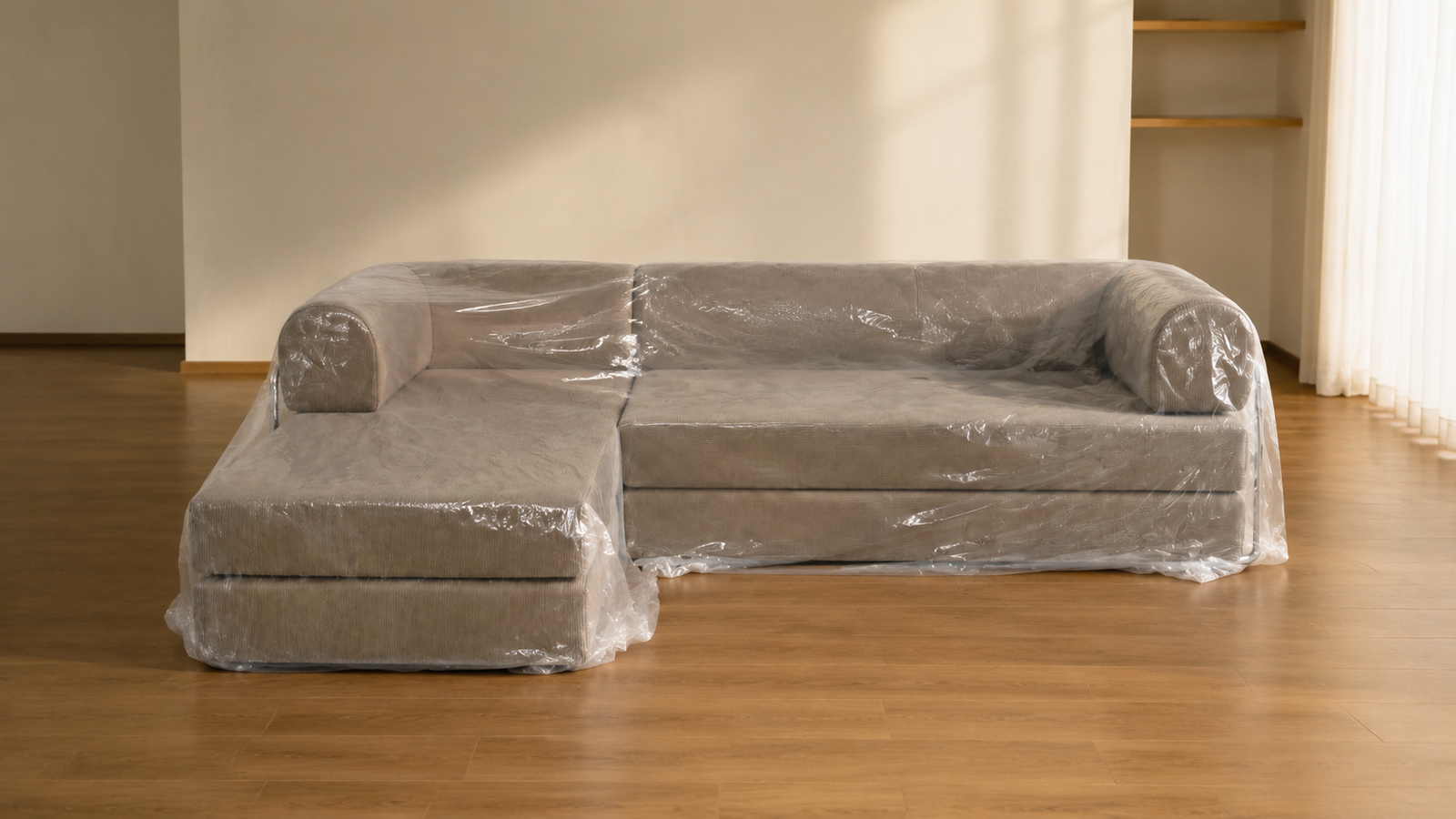 Snuggle en forme de L