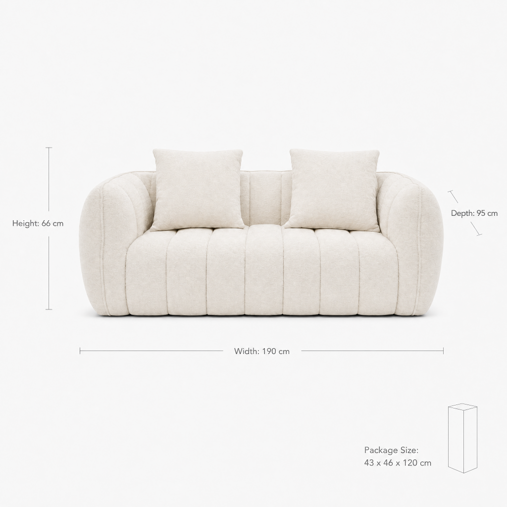 Pumpkin Loveseat