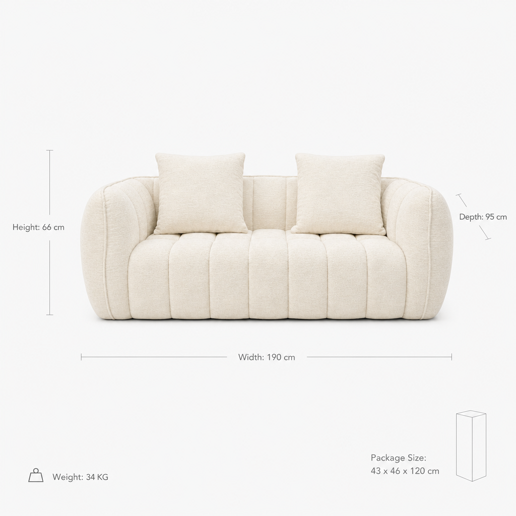 Pumpkin Loveseat